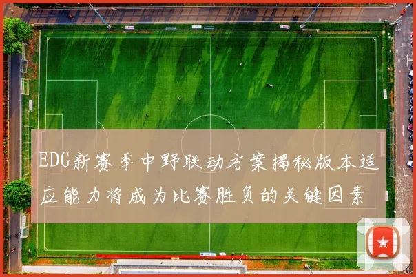 EDG新赛季中野联动方案揭秘版本适应能力将成为比赛胜负的关键因素